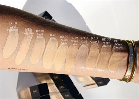 ysl all hours foundation b10 swatch|ysl all hours foundation shades.